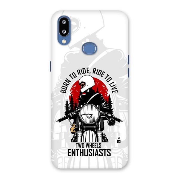 Ride To Live Back Case for Galaxy M01s