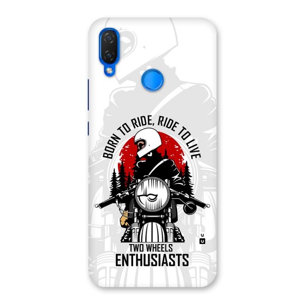 Ride To Live Back Case for Huawei P Smart Plus