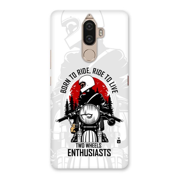 Ride To Live Back Case for Lenovo K8 Note
