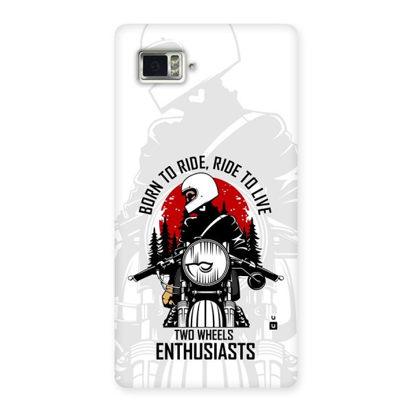 Ride To Live Back Case for Lenovo Vibe Z2 Pro K920
