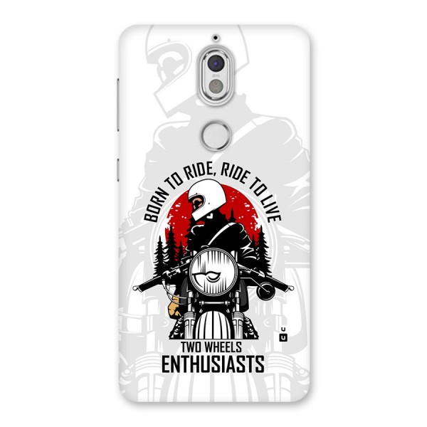 Ride To Live Back Case for Nokia 7