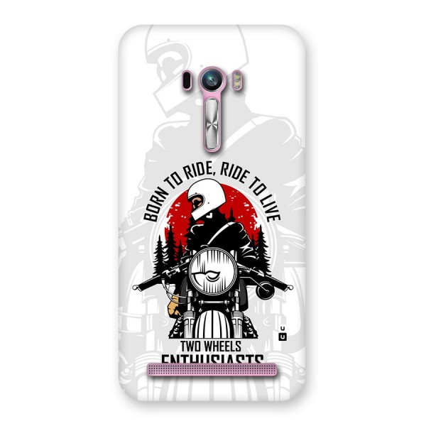 Ride To Live Back Case for Zenfone Selfie