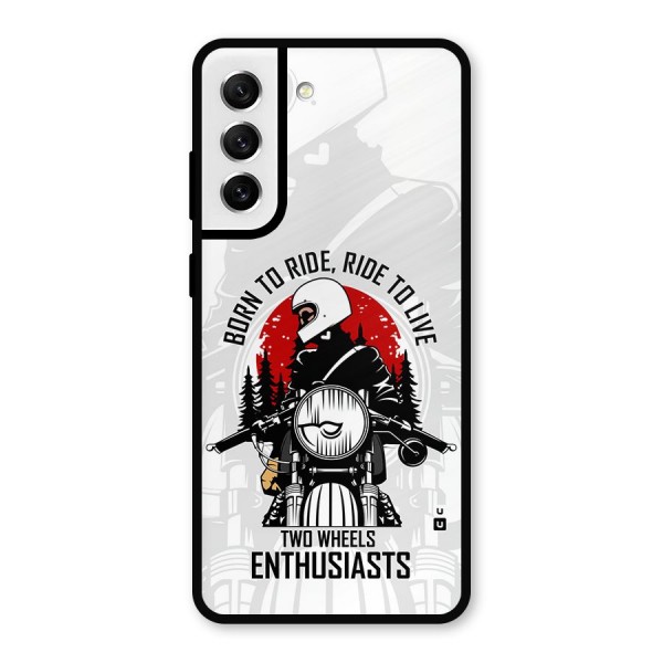 Ride To Live Metal Back Case for Galaxy S21 FE 5G