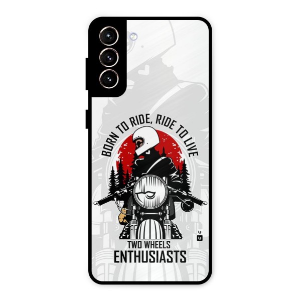 Ride To Live Metal Back Case for Galaxy S21 Plus