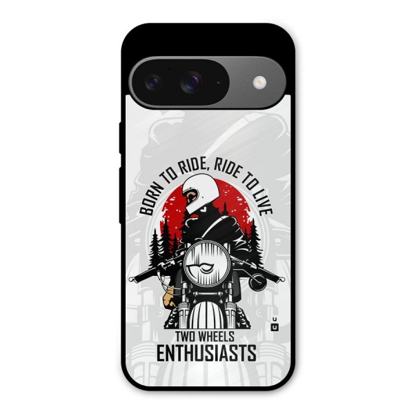 Ride To Live Metal Back Case for Google Pixel 9