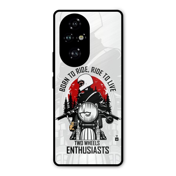 Ride To Live Metal Back Case for Honor 200 Pro