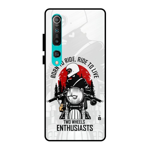 Ride To Live Metal Back Case for Mi 10