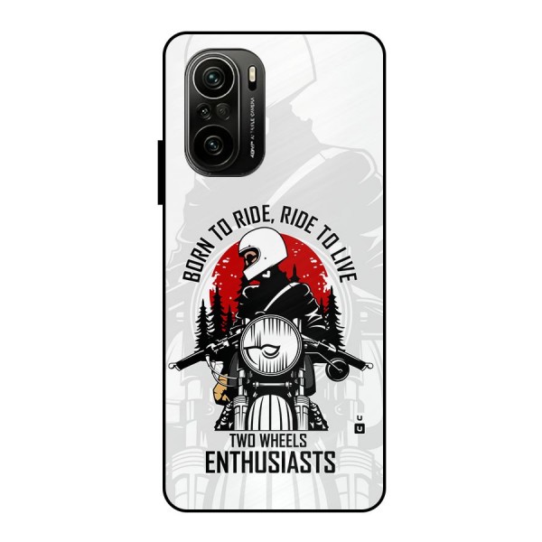Ride To Live Metal Back Case for Mi 11X Pro