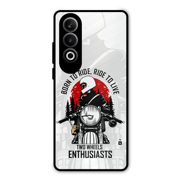Ride To Live Metal Back Case for OnePlus Nord CE4