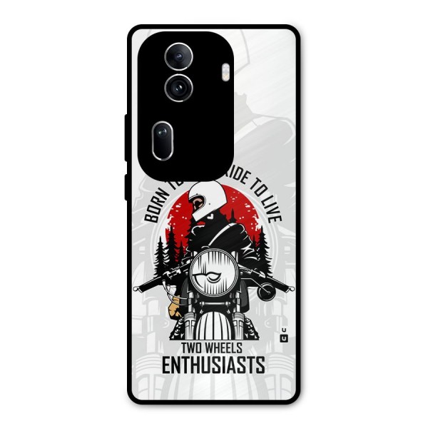 Ride To Live Metal Back Case for Oppo Reno11 Pro 5G