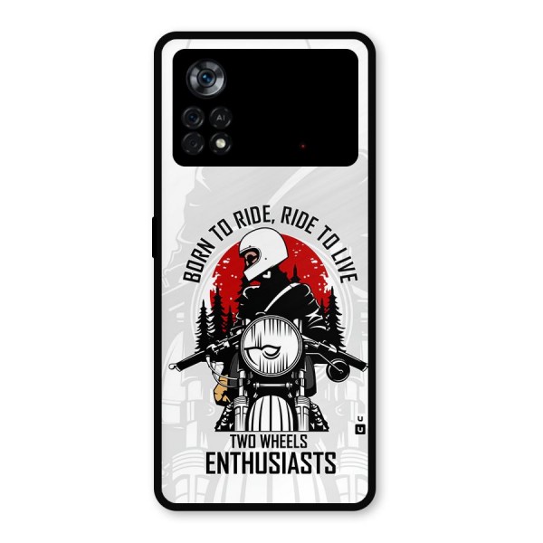 Ride To Live Metal Back Case for Poco X4 Pro 5G