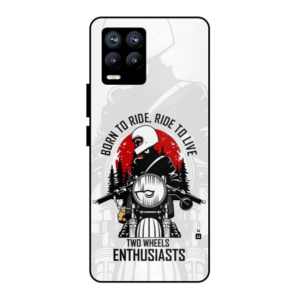 Ride To Live Metal Back Case for Realme 8