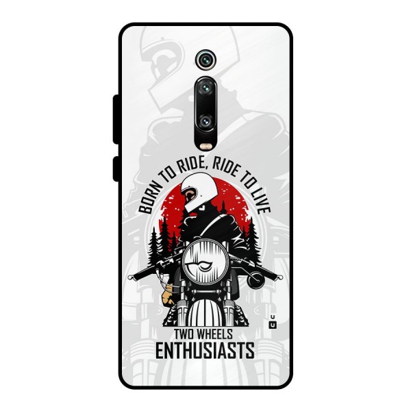 Ride To Live Metal Back Case for Redmi K20 Pro