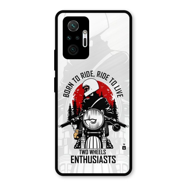 Ride To Live Metal Back Case for Redmi Note 10 Pro Max