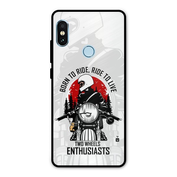 Ride To Live Metal Back Case for Redmi Note 5 Pro