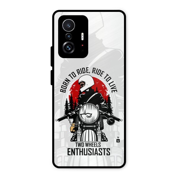 Ride To Live Metal Back Case for Xiaomi 11T Pro