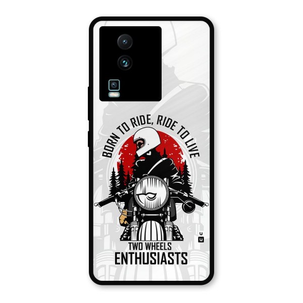Ride To Live Metal Back Case for iQOO Neo 7 Pro