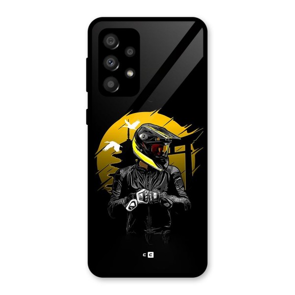 Rider Ready Glass Back Case for Galaxy A32