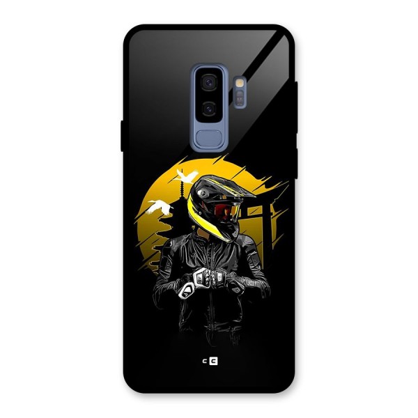 Rider Ready Glass Back Case for Galaxy S9 Plus