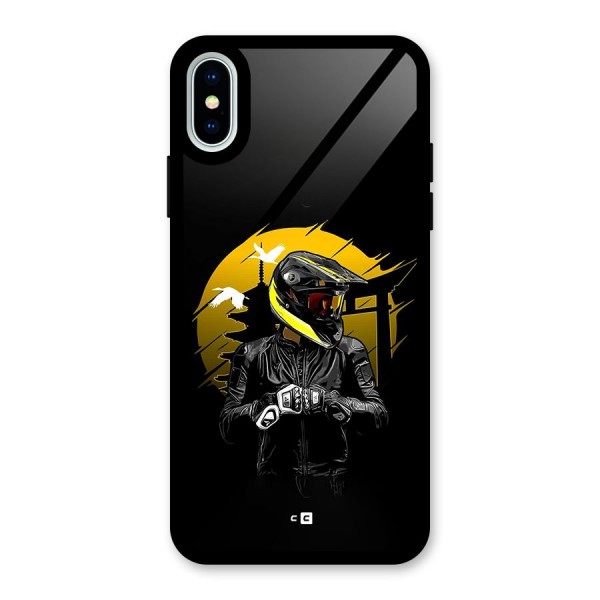 Rider Ready Glass Back Case for iPhone X