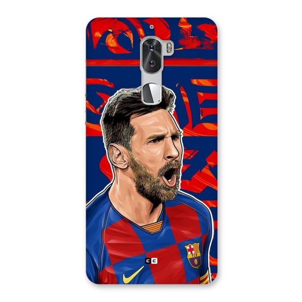 Roaring Soccer Star Back Case for Coolpad Cool 1