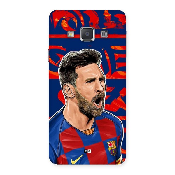 Roaring Soccer Star Back Case for Galaxy A3