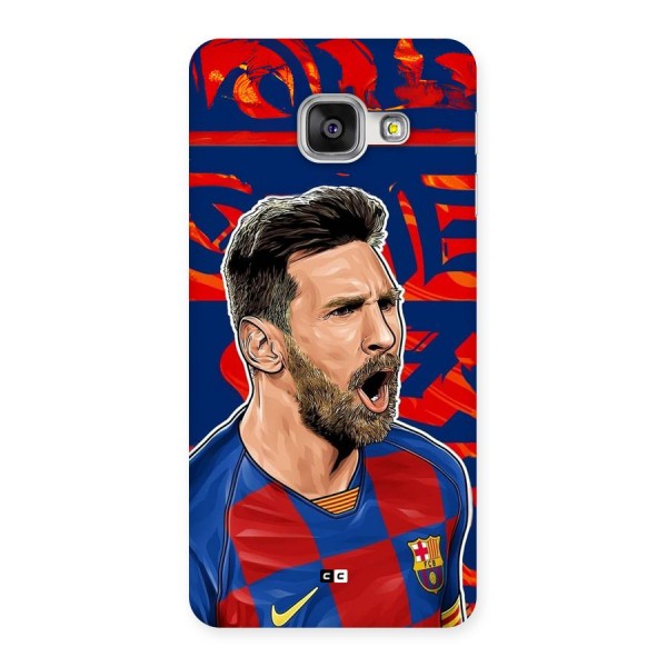 Roaring Soccer Star Back Case for Galaxy A3 (2016)