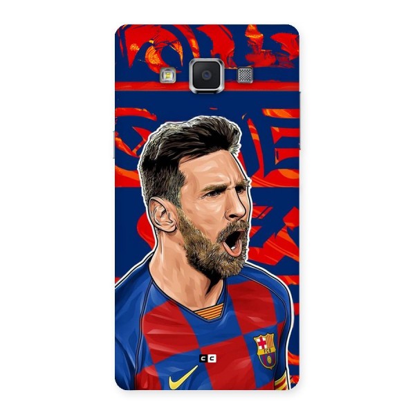 Roaring Soccer Star Back Case for Galaxy A5