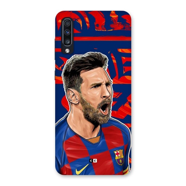 Roaring Soccer Star Back Case for Galaxy A70