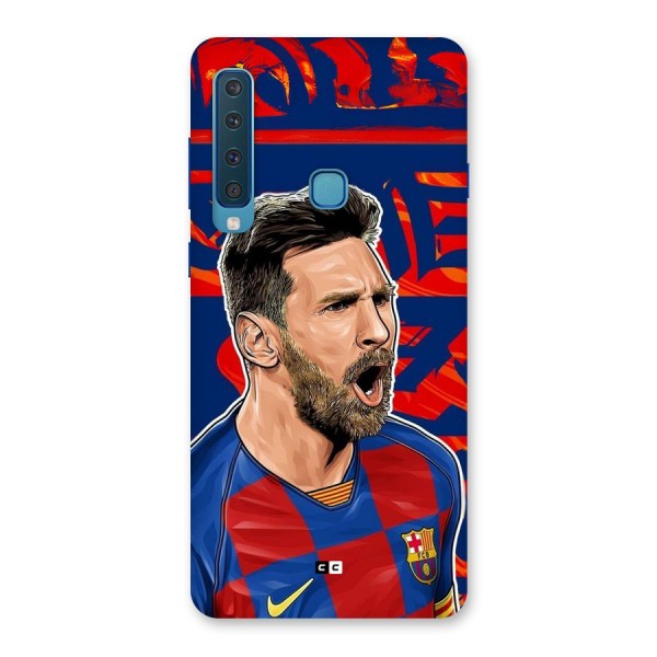 Roaring Soccer Star Back Case for Galaxy A9 (2018)