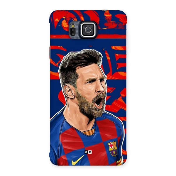 Roaring Soccer Star Back Case for Galaxy Alpha