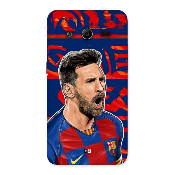 Roaring Soccer Star Back Case for Galaxy Core 2