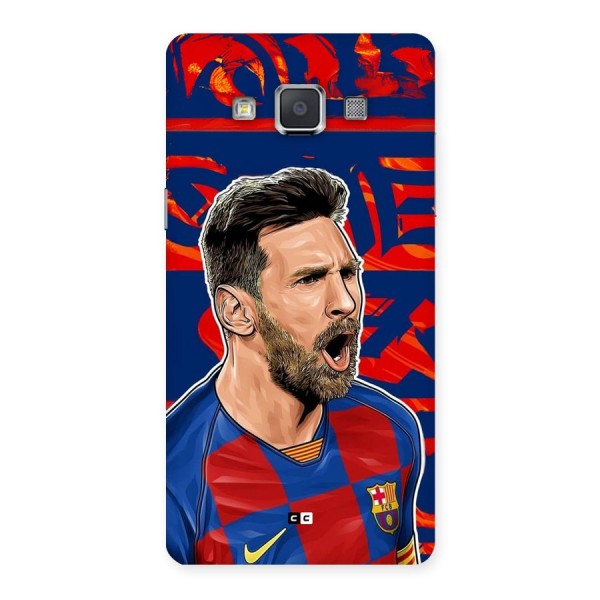 Roaring Soccer Star Back Case for Galaxy Grand Max