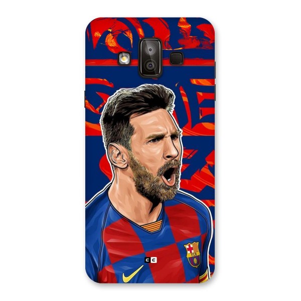 Roaring Soccer Star Back Case for Galaxy J7 Duo