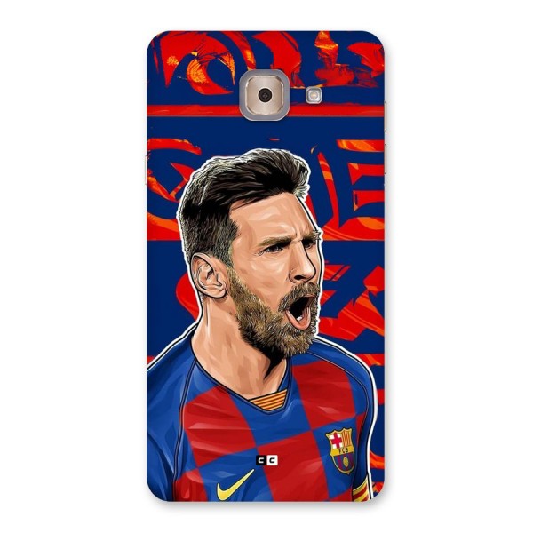 Roaring Soccer Star Back Case for Galaxy J7 Max