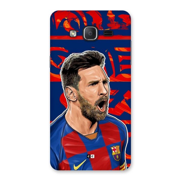 Roaring Soccer Star Back Case for Galaxy On7 Pro