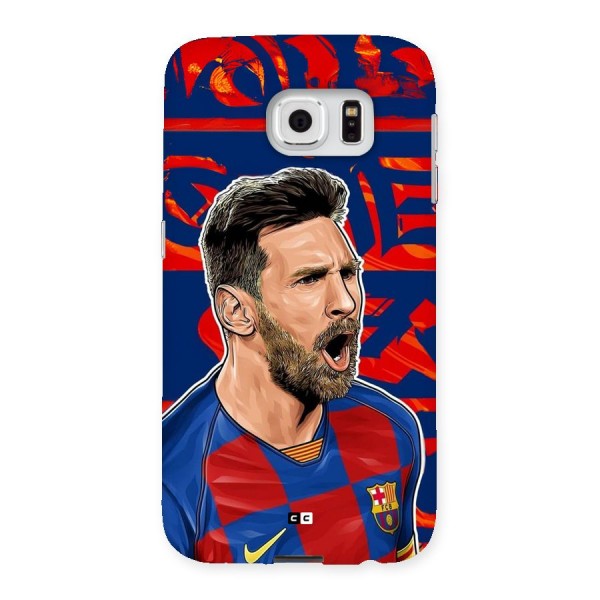 Roaring Soccer Star Back Case for Galaxy S6