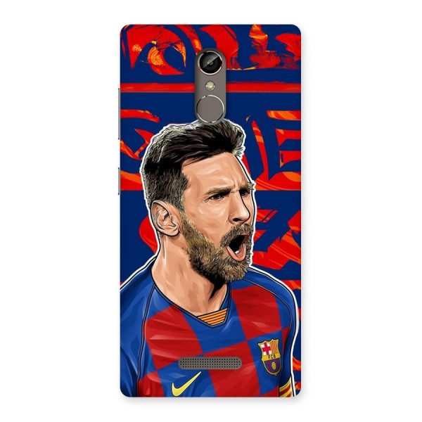 Roaring Soccer Star Back Case for Gionee S6s