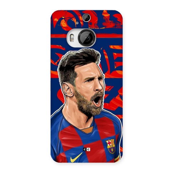 Roaring Soccer Star Back Case for HTC One M9 Plus