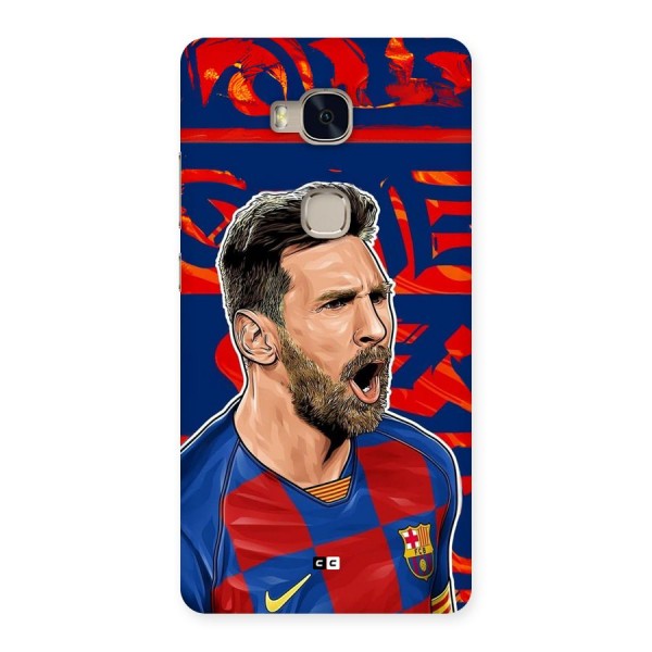 Roaring Soccer Star Back Case for Honor 5X