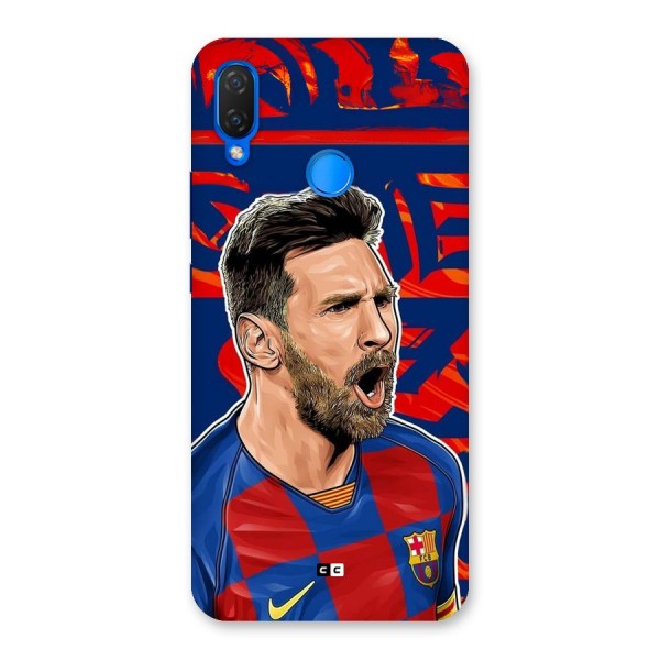 Roaring Soccer Star Back Case for Huawei P Smart Plus