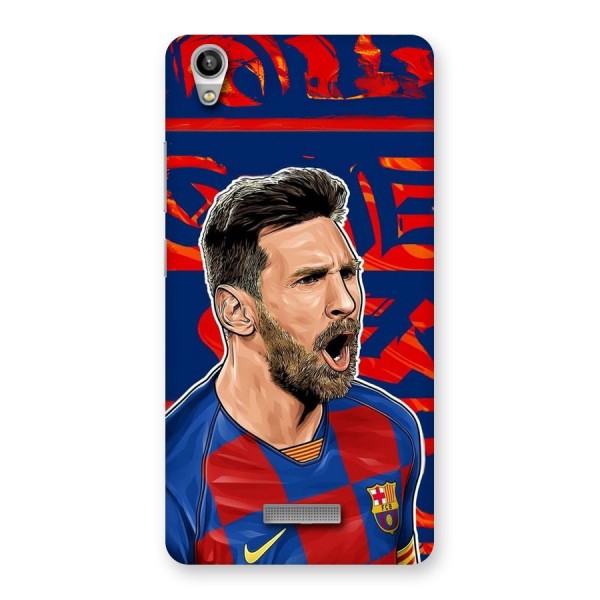 Roaring Soccer Star Back Case for Lava Pixel V1