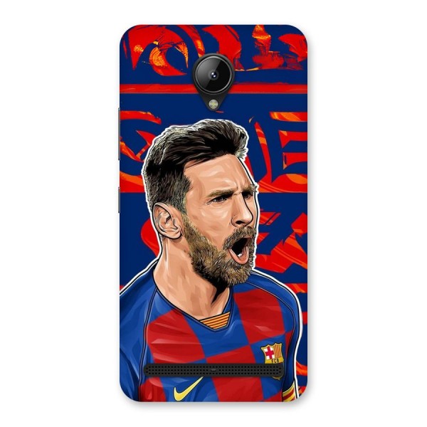 Roaring Soccer Star Back Case for Lenovo C2