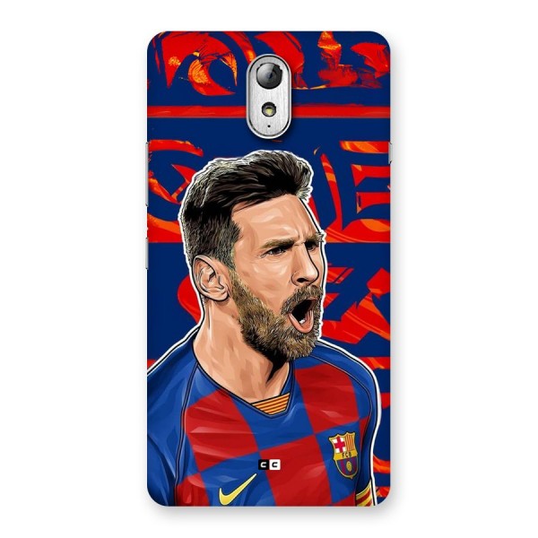 Roaring Soccer Star Back Case for Lenovo Vibe P1M