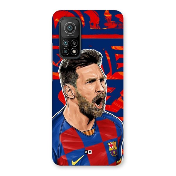 Roaring Soccer Star Back Case for Mi 10T 5G