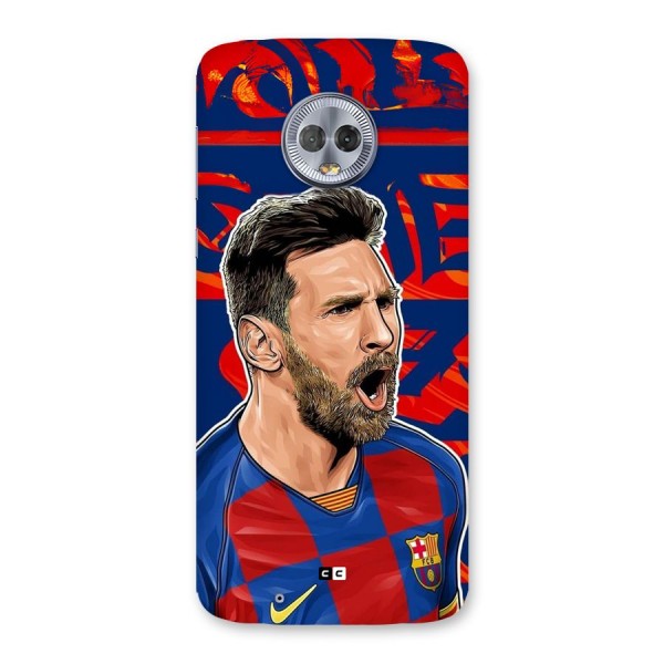 Roaring Soccer Star Back Case for Moto G6