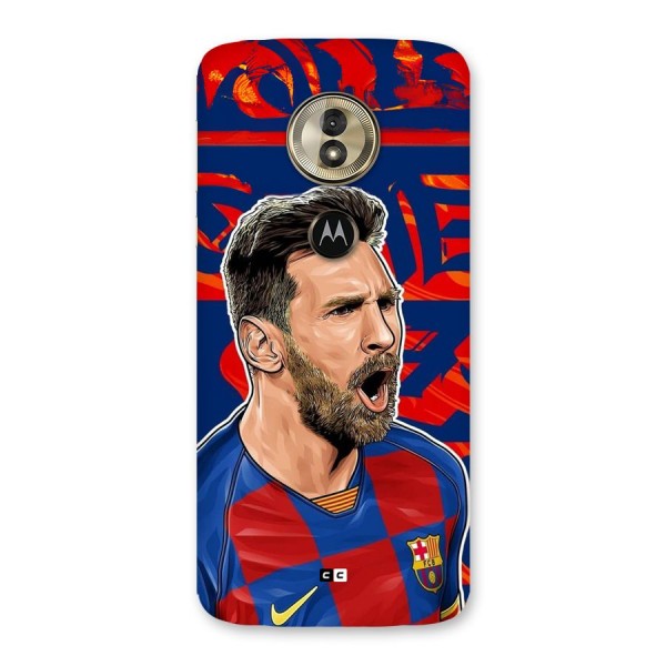 Roaring Soccer Star Back Case for Moto G6 Play