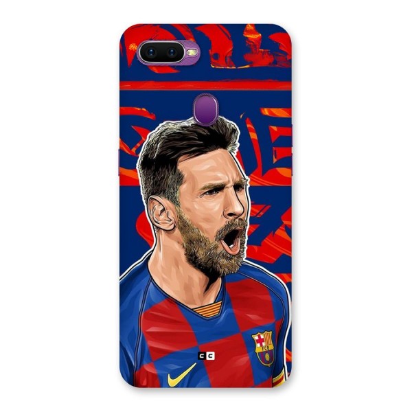 Roaring Soccer Star Back Case for Oppo F9