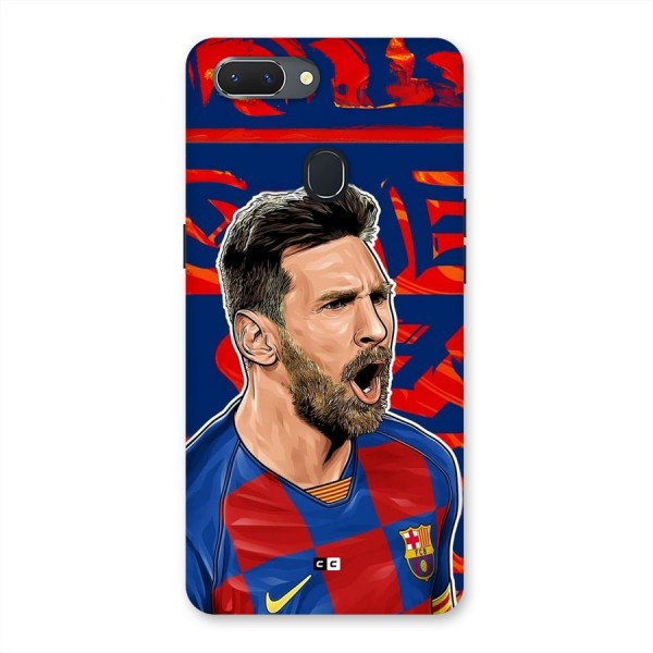 Roaring Soccer Star Back Case for Realme 2