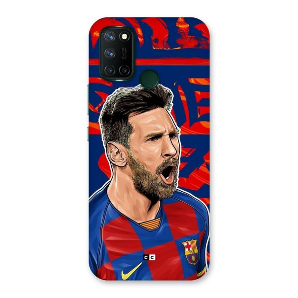 Roaring Soccer Star Back Case for Realme C17